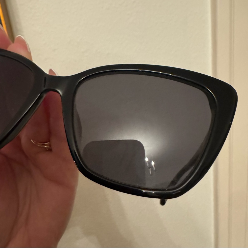 Kate Spade Black Cat-Eye Sunglasses Lucca polarized - Picture 7 of 16